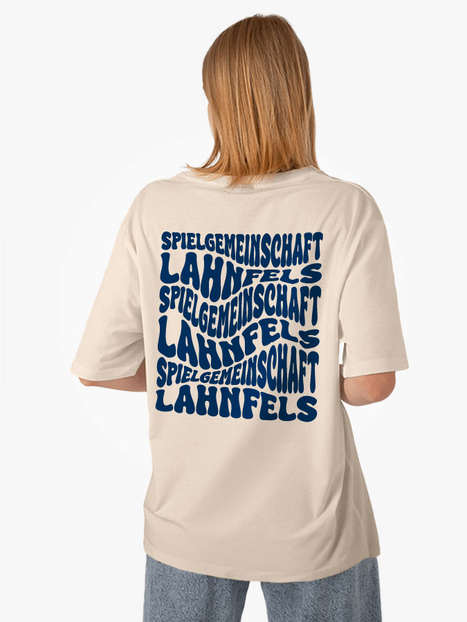 Oversized Shirt Wavy Damen
