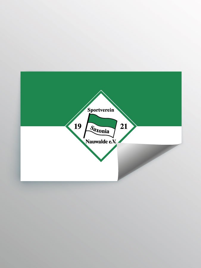 Aufkleber DIN A7 Logo