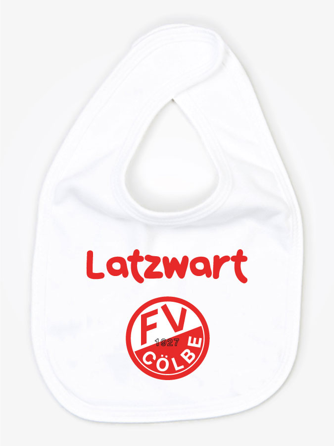 Babylätzchen Latzwart
