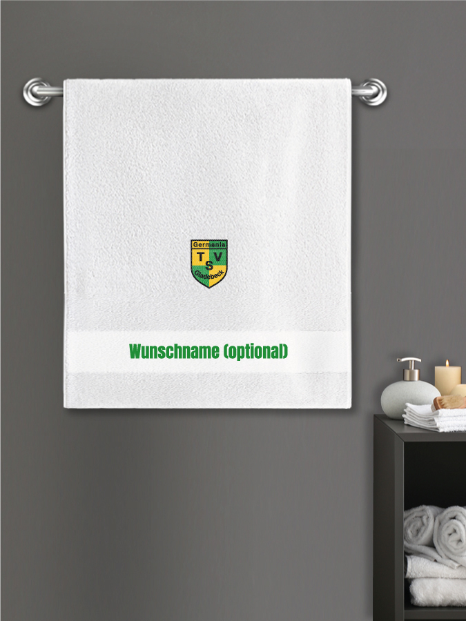 Badehandtuch Team Sticklogo