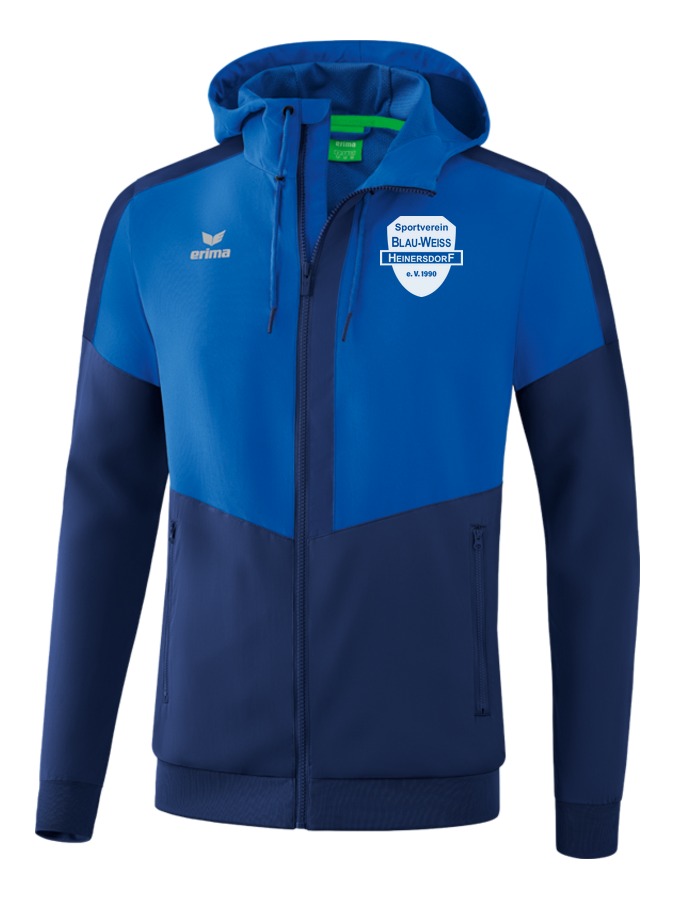 Erima Squad Tracktop Jacke mit Kapuze
