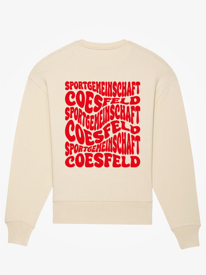 Oversized Sweater Wavy Herren