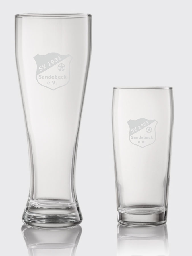 Biergläser Gravur