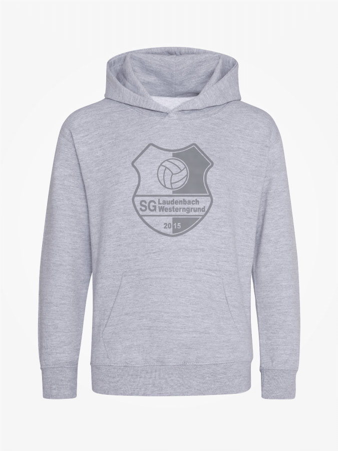 Hoodie All Grey Kids Unisex