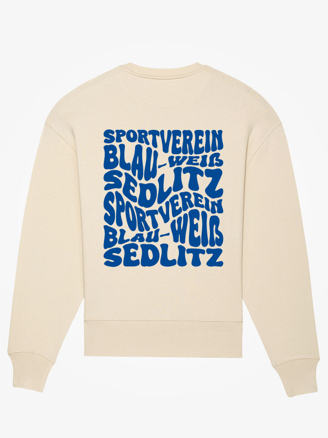 Oversized Sweater Wavy Herren