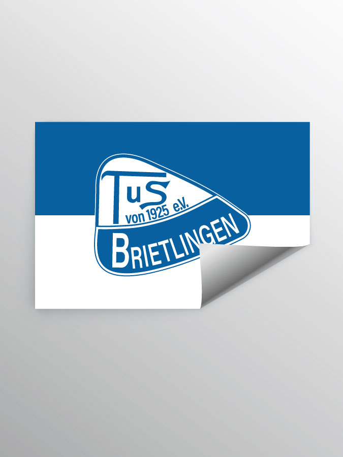 Aufkleber DIN A7 Logo