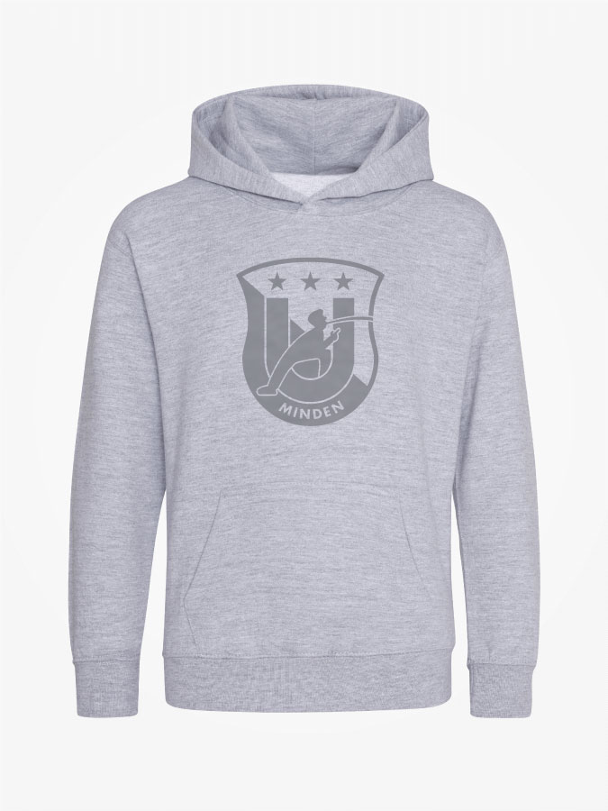 Hoodie All Grey Kids Unisex