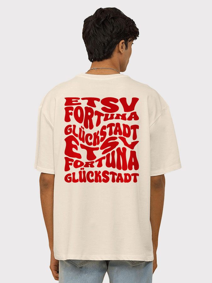 Oversized Shirt Wavy Herren