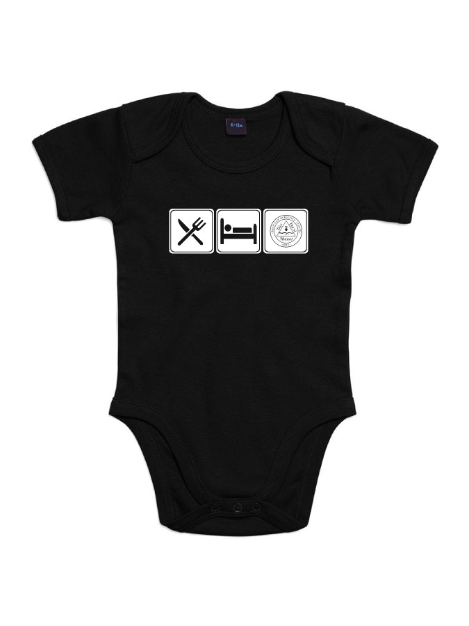 Baby Body Essen und Schlafen