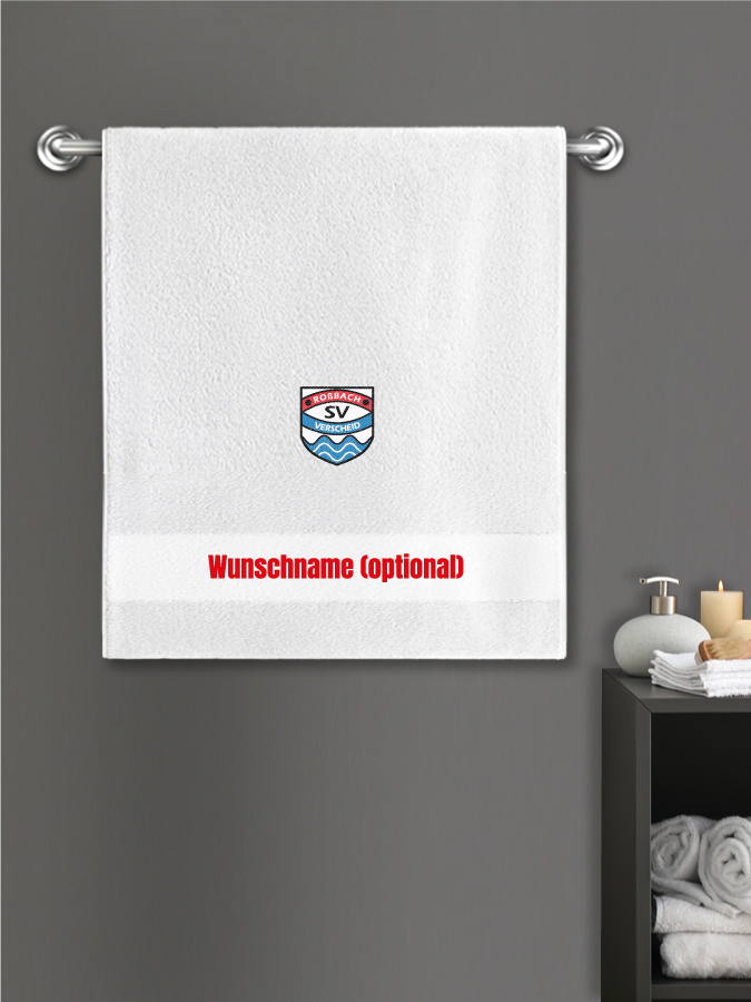 Badehandtuch Team Sticklogo