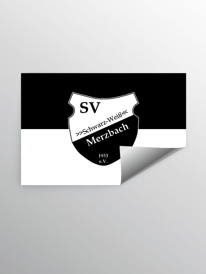 Aufkleber DIN A7 Logo