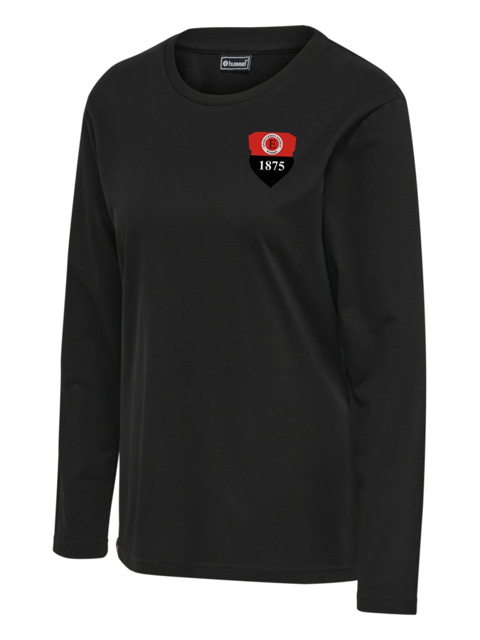 Hummel Red Basic T-Shirt Langarmshirt Damen