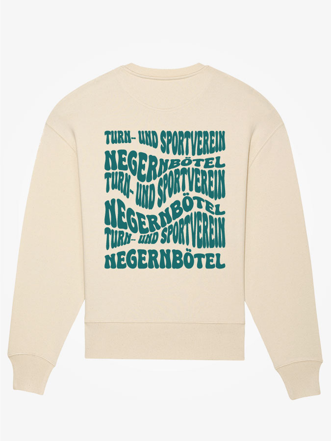 Oversized Sweater Wavy Herren