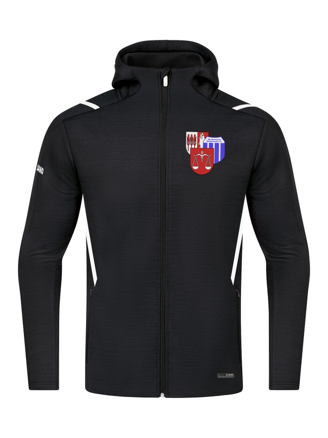 Jako Freizeitjacke Challenge mit Kapuze