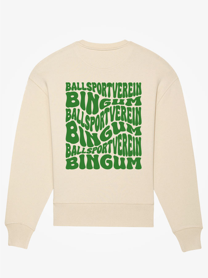 Oversized Sweater Wavy Herren