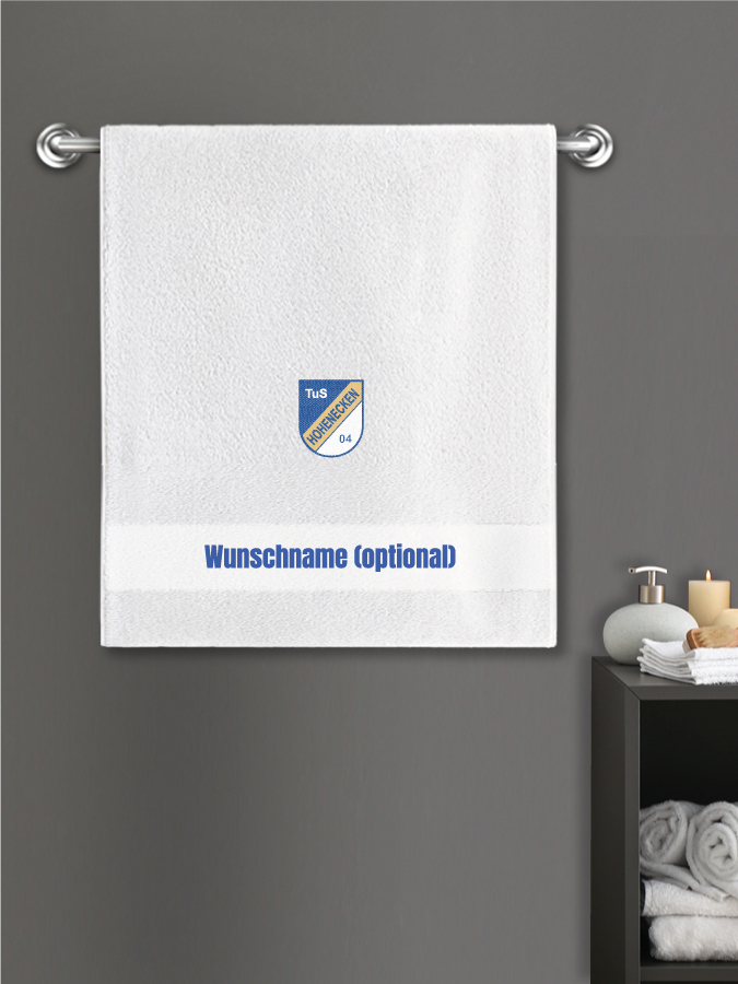 Badehandtuch Team Sticklogo