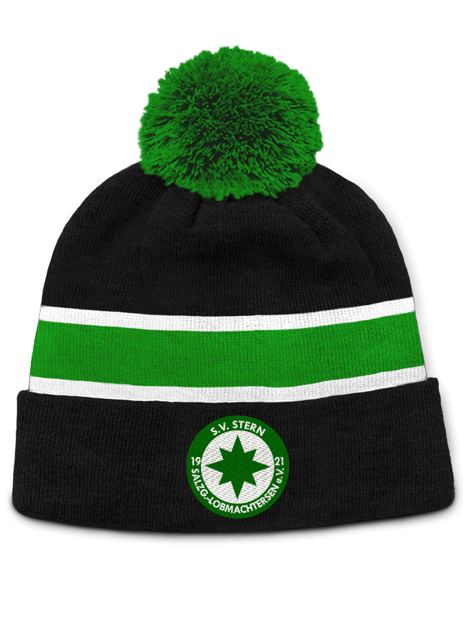 Bommelmütze Sticklogo