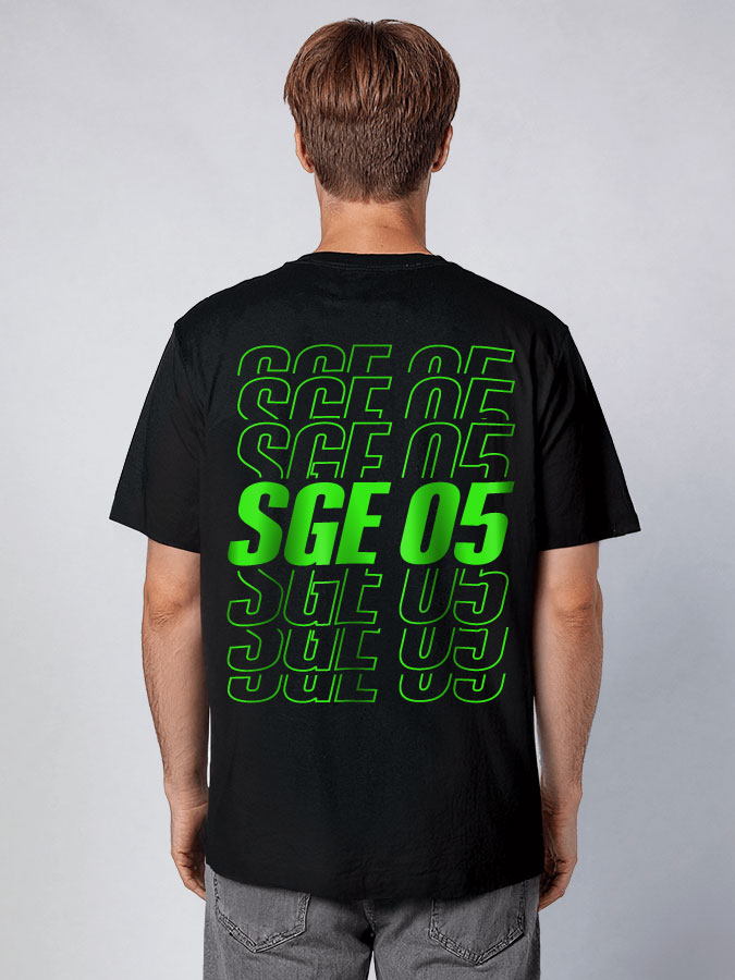 Oversized Shirt Neon Herren