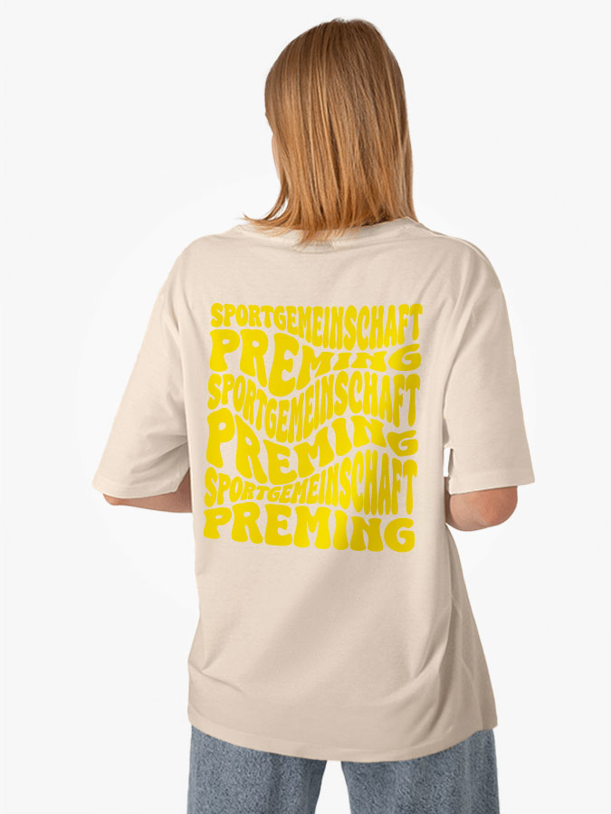 T-Shirt Oversized Wavy Unisex