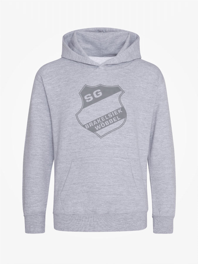 Hoodie All Grey Kids Unisex