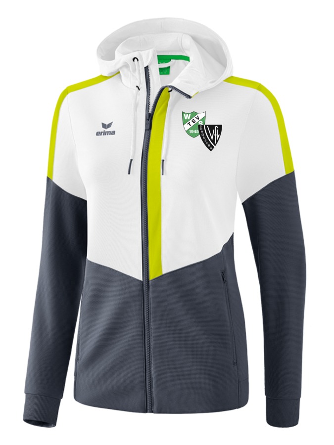 Erima Squad Trainingsjacke mit Kapuze Damen