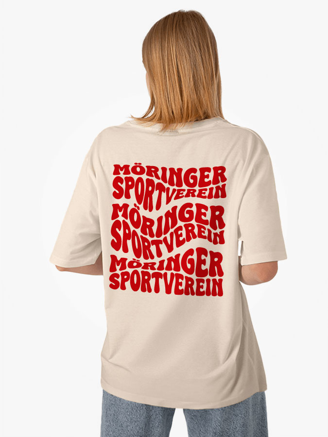 Oversized Shirt Wavy Unisex