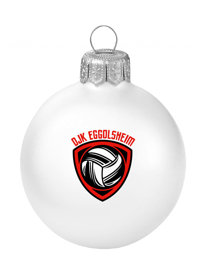 Weihnachtskugel Logo 8cm