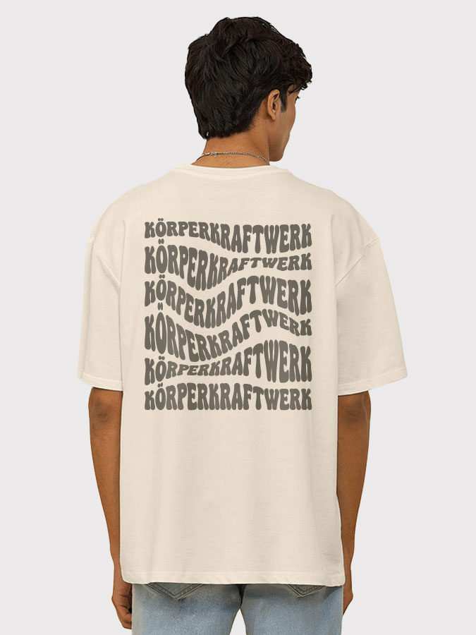 Oversized Shirt Wavy Herren