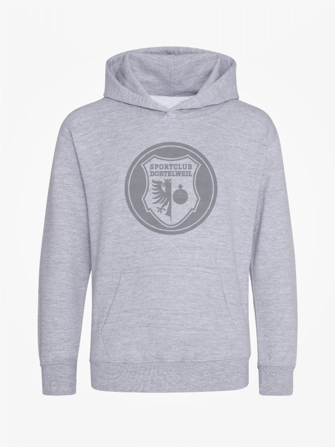 Hoodie All Grey Kids Unisex