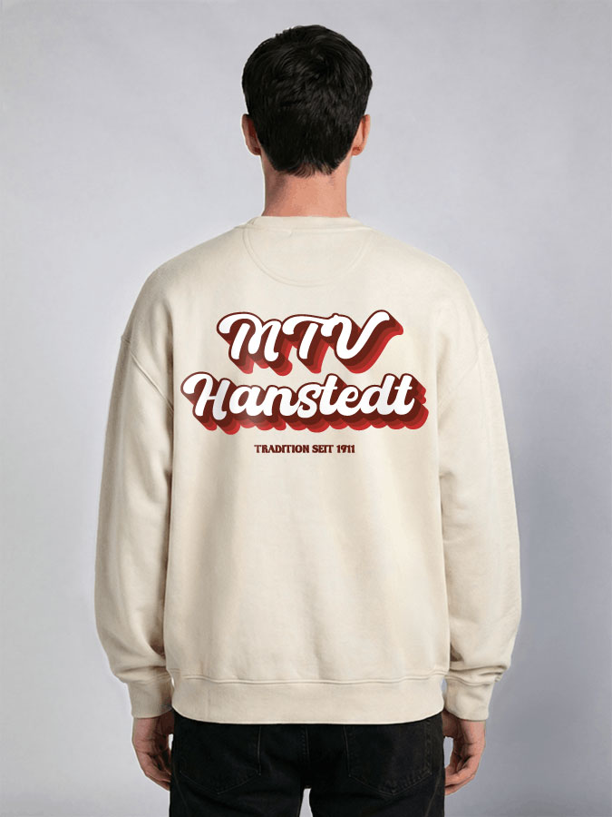 Oversized Sweater Vintage Herren