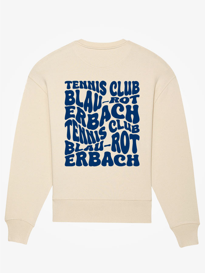 Sweatshirt Oversized Wavy Herren