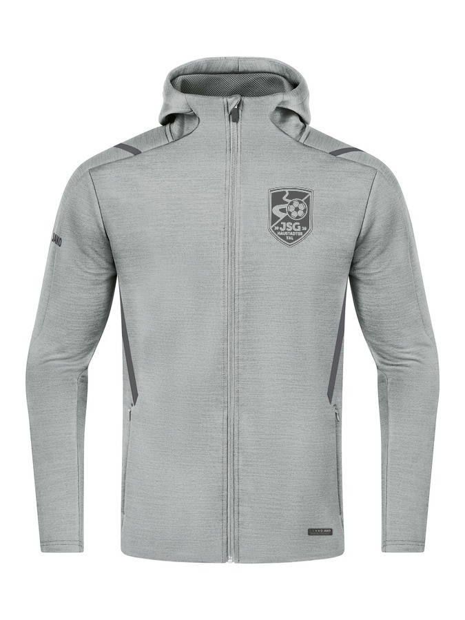 Jako Freizeitjacke Challenge mit Kapuze