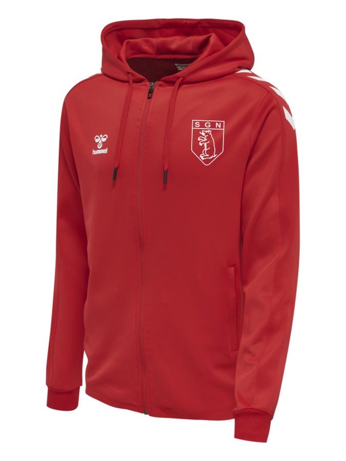 Hummel Core XK Poly Zip Hood Sweat