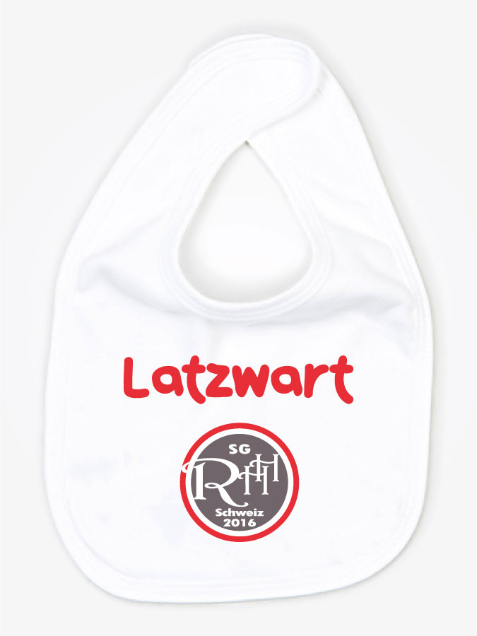 Babylätzchen Latzwart