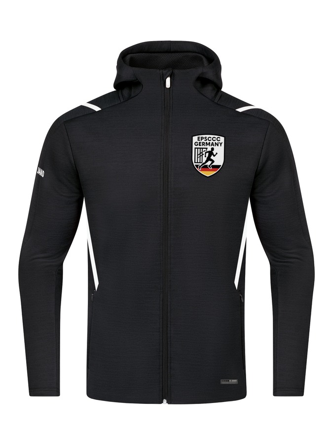 Jako Freizeitjacke Challenge mit Kapuze