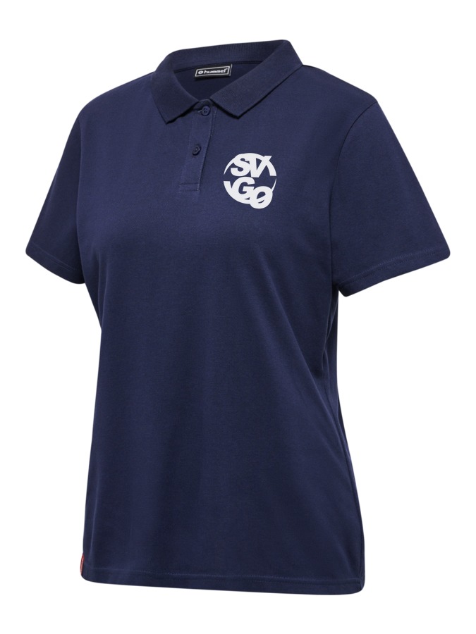 Hummel Red Classic Polo Damen