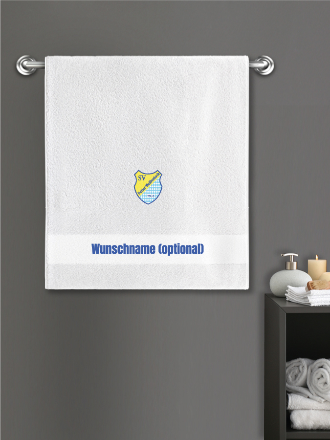 Badehandtuch Team Sticklogo
