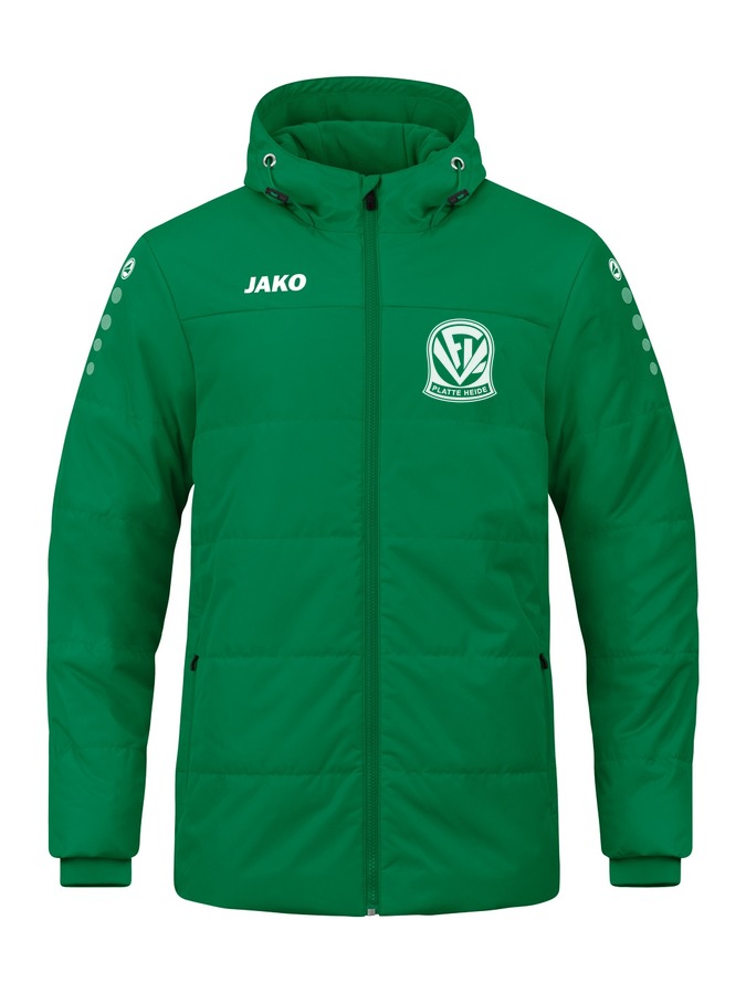 Jako Coachjacke Team mit Kapuze