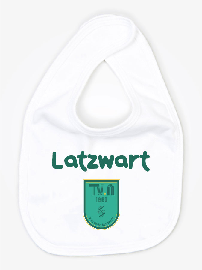Babylätzchen Latzwart