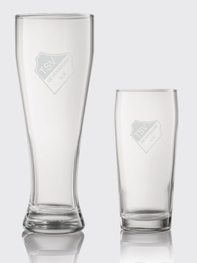 Biergläser Gravur