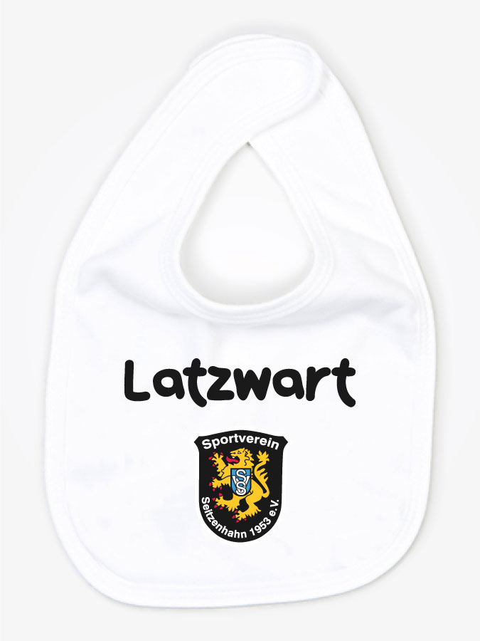 Babylätzchen Latzwart
