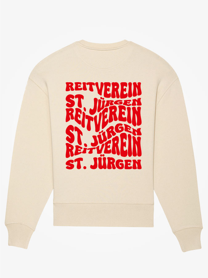 Oversized Sweater Wavy Herren