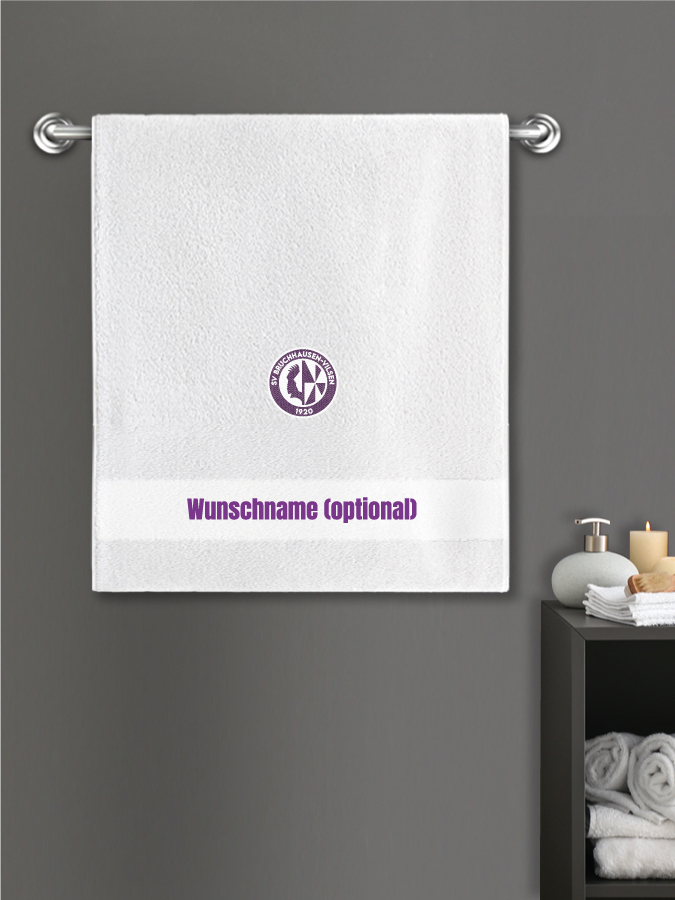 Badehandtuch Team Sticklogo