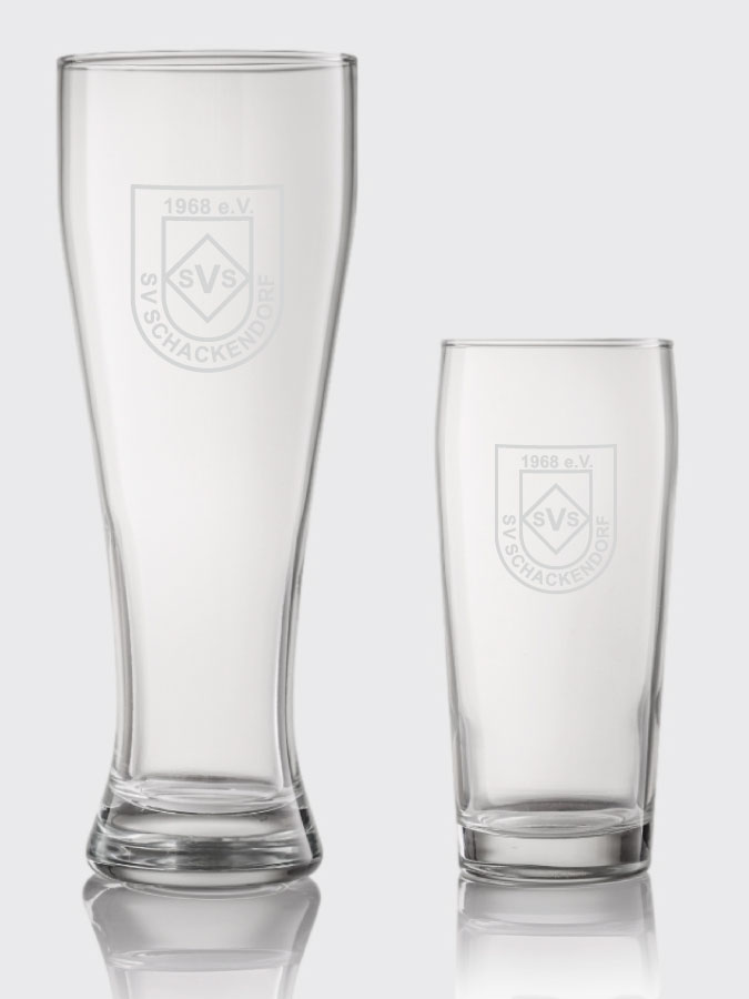 Biergläser Gravur