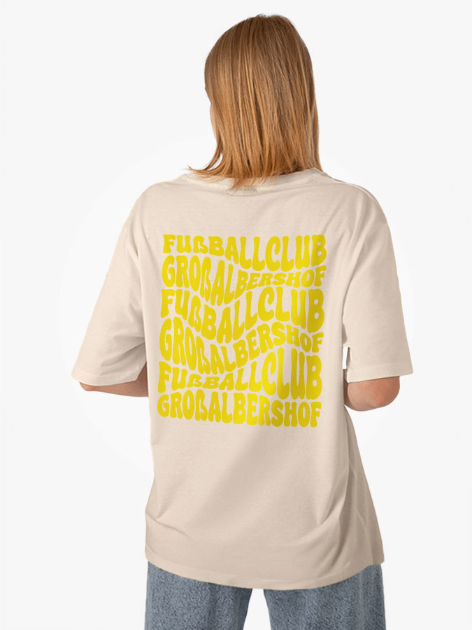 Oversized Shirt Wavy Damen