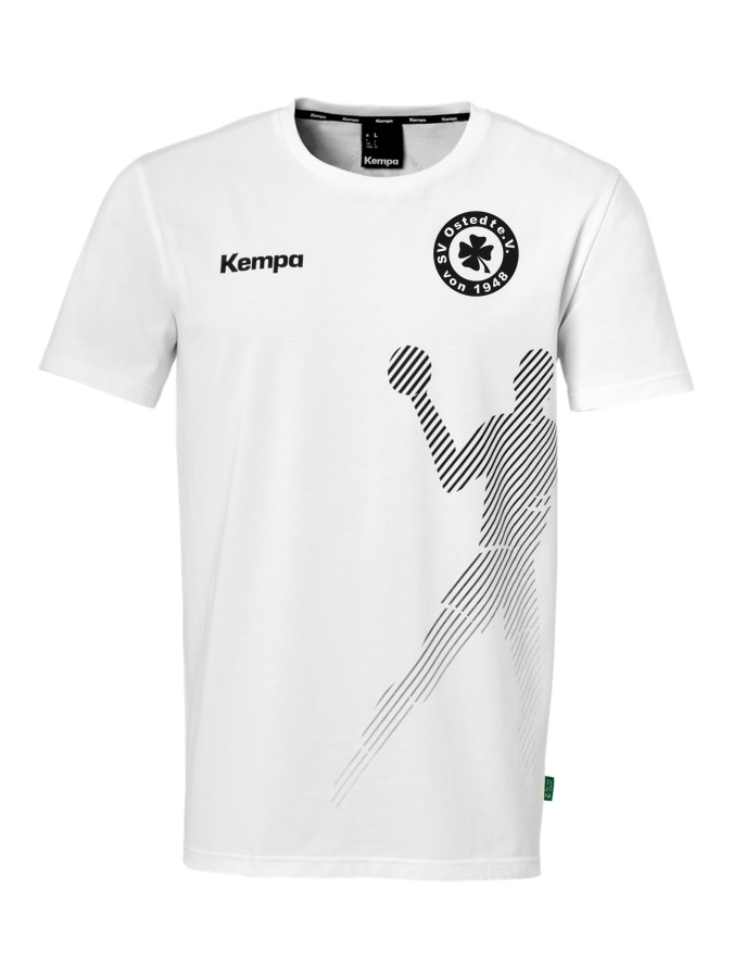 Kempa T-Shirt Black & White