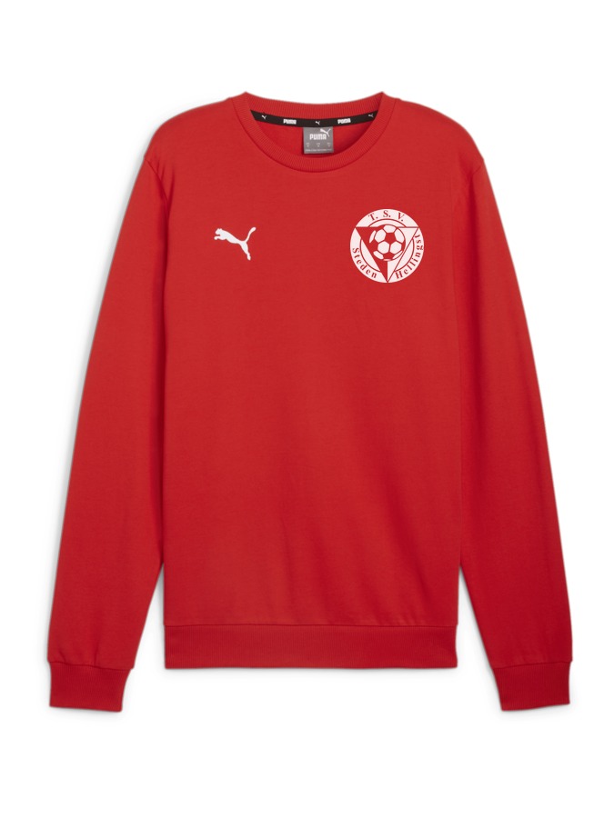PUMA teamGOAL Casuals Crew Neck Sweatshirt