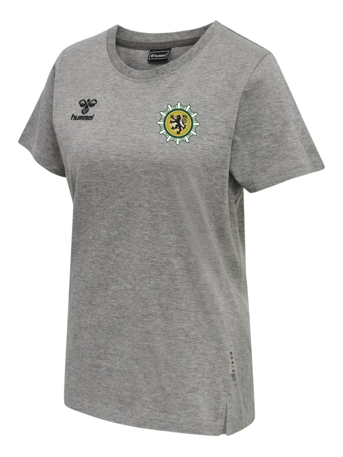 Hummel Move Grid Cotton T-Shirt Wom Damen
