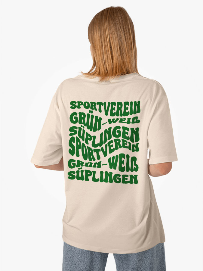 Oversized Shirt Wavy Unisex