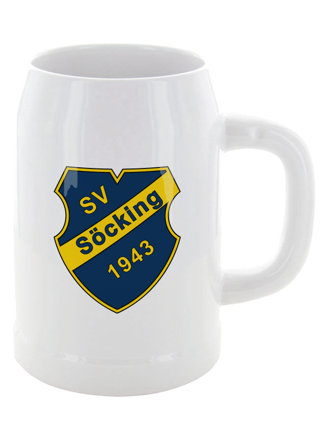 Bierkrug 0,5l Logo